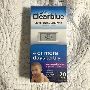 Clearblue advanced digital ovulation test. 20 ct. exp 3/31/25